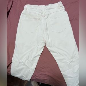 Women’s jeans white Bill Blass size 8